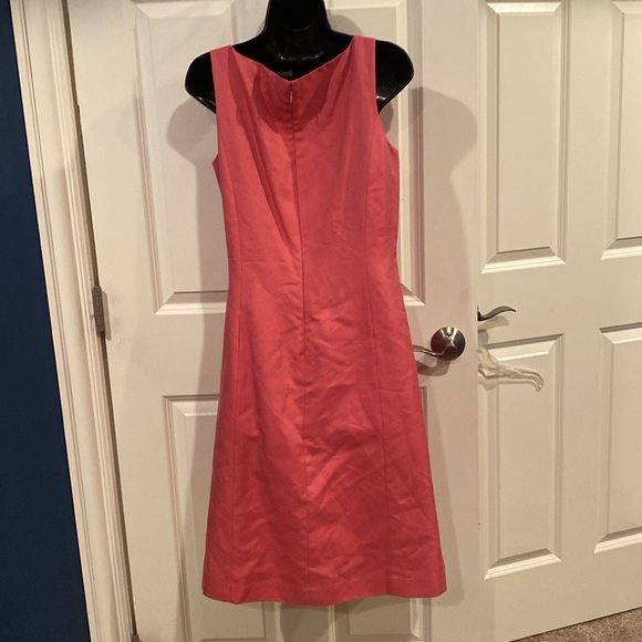 10 salmon Ann Taylor lined dress - New with tags - Picture 2 of 3